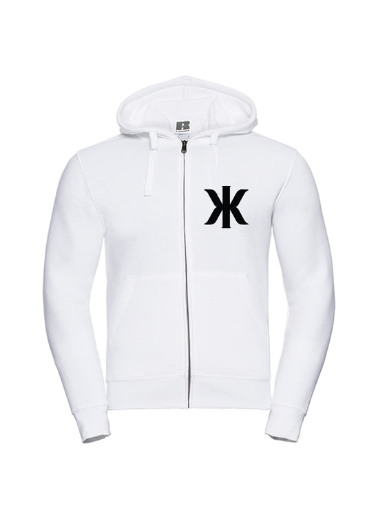 Logo huppari (valkoinen)